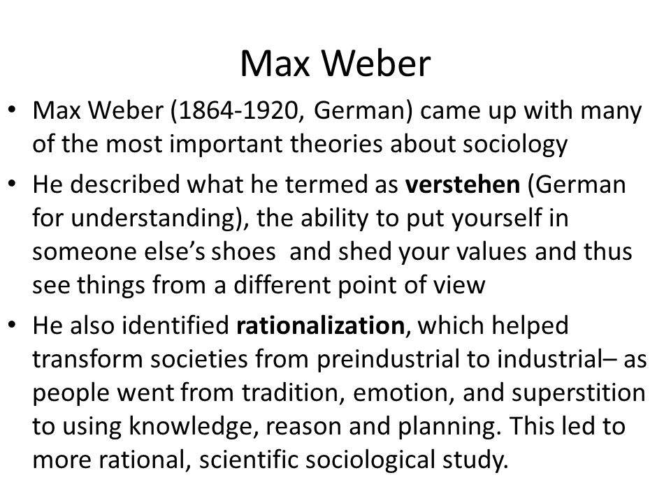 Main theme max weber s sociology analysis protestant ethic